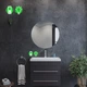 LED-зеркало 70x70см, с механическим включателем, модель Adeo (Adeo45) - изображение 2