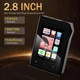 MP3 плеер Benjie M22 2.8" Bluetooth 5.3 Hi-Fi 64Gb Type C сенсорный металлический - изображение 3