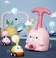 Ігровий набір аеромобілів Balloon Inertia Car D8811 з кульками та стартером - зображення 8