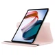 Чехол Book 360 для планшета Xiaomi Redmi Pad 2022 10.61" книжка поворотный подставка PU кожа Розовый - изображение 4