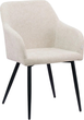 Стілець для кухні та вітальні Homla SELLA 57 x 59.5 x 83 см Beige (5906496738029) - зображення 1