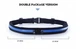 Спортивна поясна сумка Go Runner's Pocket Belt для бігу, йоги, фітнесу, з регульованим ременем і кишенями - зображення 5