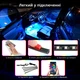 Светодиодная подсветка для авто Bluetooth 12В RGB 4 ленты (2×90 см, 2×120 см) IP68 управление с телефона - изображение 7