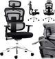 Fotel biurowy Sofotel Nicea czarny (5903890614249) - obraz 4