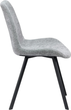 Стілець для кухні та вітальні Homla SILLA 52 x 60 x 83.5 см Grey (5906496738005) - зображення 3