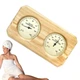 Термометр-гигрометр для сауны/бани деревянный SAUNA-2 - изображение 5