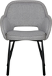 Krzesło do kuchni i salonu Homla CAMPEA 62 x 61 x 84 cm Grey (5906496742064) - obraz 2