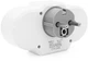 Сетевой разветвитель Voltronic HHT609W двойник с заземлением USB + Type-C, 3.4А, защита от перегрузки White (YT33391) - изображение 2
