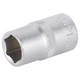 Насадка шестигранна коротка 1/2" 14мм CrV mid SIGMA (6071141) - зображення 3