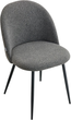 Стілець для кухні та вітальні Homla FRESCA 47 x 56 x 78 см Dark Grey (5906496741920) - зображення 1