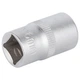 Насадка шестигранна коротка 1/2" 16мм CrV mid SIGMA (6071161) - зображення 4
