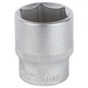 Насадка шестигранна коротка 1/2" 27мм CrV mid SIGMA (6071271) - зображення 1