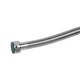 Шланг для душа 1/2" SS усиленный хромированный растяжной с подшипником 150-210см AQUATICA XB-6153 (9792010) - изображение 4