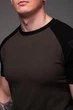 Футболка с карманом R.A. Black Raglan Sleeve XL хаки 2321 XL - изображение 5