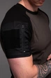 Футболка с карманом R.A. Black Raglan Sleeve XL хаки 2321 XL - изображение 6