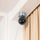 IP-камера видеонаблюдения Hoco D5 PTZ Super HD silver gray - изображение 7
