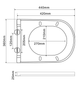 Унитаз-биде подвесной Mixxus Premium ELLIPSE-1301-R 500x365x350mm система смыва RIMLESS (MP6659) - изображение 9