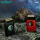 Аккумуляторная электробритва VGR V-377 шейвер с регулировкой скорости и LED-дисплеем Black - изображение 4