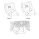 Кронштейн / Настінне 3D Кріплення для Фірмового конструктора Technic Мотоцикл Kawasaki Ninja H2R (42170) - Чорний - зображення 6