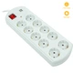 Мережевий фільтр PowerPlanМережевий фільтр PowerPlant 10м, 3x1.5мм2, 10А, 10 розеток, 2xUSB, євро, 100% мідь (YS-N6065/10)(EX610563) - изображение 1