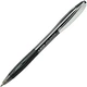 Ручка автоматична BIC Glide Atlantis Ultra Smooth Writing Чорний 1 мм (VCG11-BLACK-1) - зображення 1