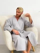 Мужской Комплект Халат Полотенце Серое Подарочный Набор "gentleman's Comfort" L (322484) - изображение 7