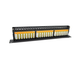 Патч-панель неэкранированная Ritar, 48 портов, UTP DUAL, Cat.5E, 19" 1U, Black (RT-2264-CAT.5E) - изображение 2