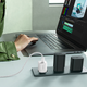Ładowarka sieciowa Baseus GaN5 Fast Charger 1C 25W EU + Data Cable Type-C to Typ-C 100W Moon White (P10110909213-01) - obraz 9