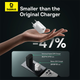 Ładowarka sieciowa Baseus GaN5 Fast Charger 1C 25W EU + Data Cable Type-C to Typ-C 100W Moon White (P10110909213-01) - obraz 11