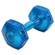 Гантель для фитнеса с TPU покрытием Zelart Jelly Urethane Coated Dumbbells TA-2946-12_5LB Синий - изображение 1