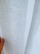 Тюль льон на люверсах 2,7 м х 6 м 1 шт. Білий - зображення 10
