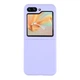 Чехол Folding Silicone для Samsung Galaxy Flip 5 (F731) Elegant Purple - изображение 1
