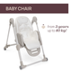 Krzesełko do karmienia Chicco Polly Armonia Motherpearl 3 w 1 Perłowe (8058664178698) - obraz 5