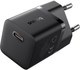 Зарядний пристрій Baseus GaN5 Fast Charger 1C 25W EU + Data Cable Type-C to Typ-C 100W Black (P10110909113-01) - зображення 4