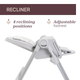 Крісло для годування Chicco Polly Armonia Steel 3 в 1 (8058664179039) - зображення 5