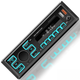 Автомагнитола 1DIN Podofo A3862 с FM, Bluetooth, голосовым помощником автомобильный MP3 плеер с радио в машину, AUX, USB, стерео, управление из приложения, black - изображение 1