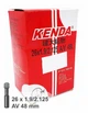 Камера велосипедна Kenda 26х1.95/2.125 AV 48 мм (G0000953) - изображение 1