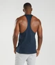 Спортивная майка GymShark React Stringer - Navy XXXL - изображение 2