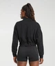 Спортивний пуловер Gymshark Lifting Lightweight 1/4 Zip Pullover Regular Fit Black S - зображення 2
