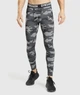Мужские спортивные леггинсы Gymshark Element Baselayer Leggings - Grey Print - XXXL - изображение 1