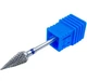 Насадка фреза Nail Drill твердосплавна Конус 14*6мм Синій - зображення 2
