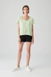 Футболка Pull & Bear салатовий KOLDD674 M - изображение 2