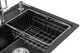 Кухонная мойка GRANADO Basic Lerida 5-в-1 Black Shine - изображение 4