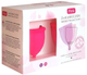 Набір Менструальна чаша Pink розмір S + M 2 шт (5906228020880) - зображення 1