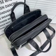 Шкіряна чоловіча ділова сумка для ноутбука 40x27x10, офісний портфель Tiding Bag 56901, чорний - зображення 6