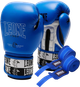 Боксерские перчатки Leone GN208 Iconic 16 унций Blue (бинты 4 м в комплекте) (GN208_Blue_16oz) - изображение 1