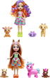 Lalka Mattel Enchantimals Enchant Słoneczna Plaza Rodzina Kożek 15 cm HXC00 (194735225545) - obraz 8