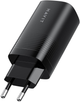 Ładowarka sieciowa Havit UC20 65W  EU USB-C+USB-C+USB-A Black (6939119067519) - obraz 1