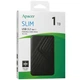 Внешний жесткий диск PHD External 2.5'' Apacer USB 3.2 AC236 1Tb Black (color box) AP1TBAC236B-1 - изображение 2