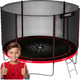 Trampolina ogrodowa Neo Sport 183 cm z siatką wewnętrzną i drabinką (NS-06Z241) - obraz 3